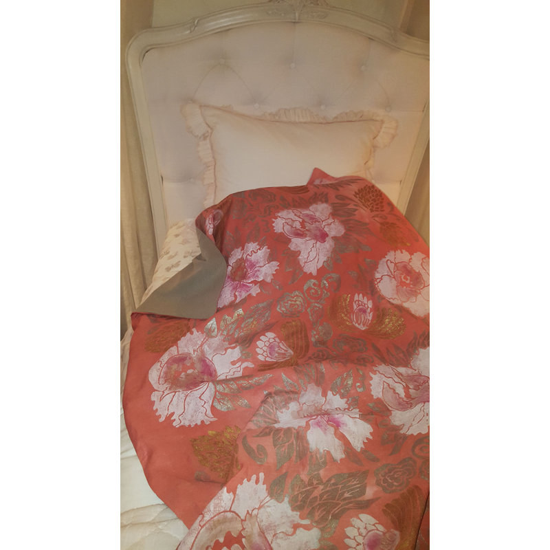 Flowers 5 Linen Throw