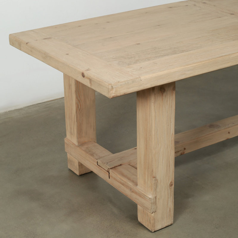 Ramlal Pine Wood Dining Table