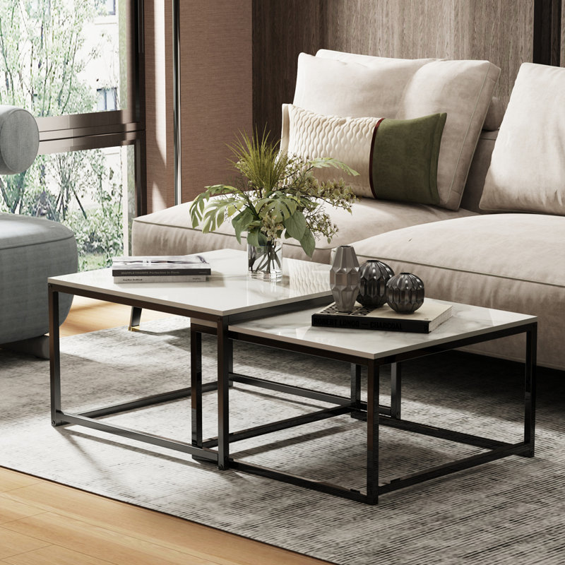 Parrett Frame Coffee Table, White