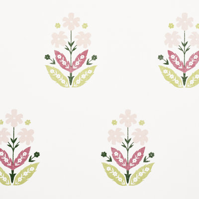 Floweret Paperweave Wallpaper Double Roll