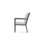Venetia 4 Piece Sunbrella Outdoor Patio Dining Chairs - Gray