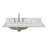 36"engineered Stone Single Bathroom Vanity Top With Sink