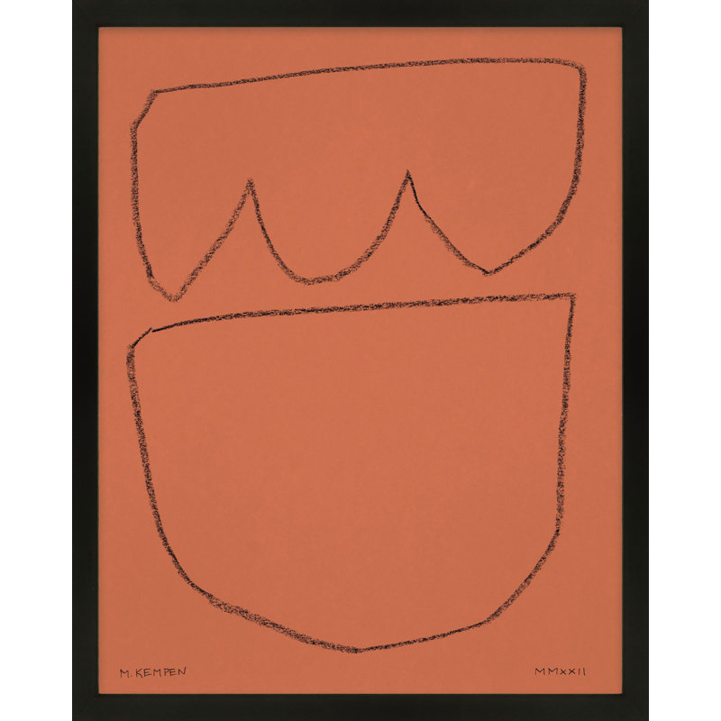 Earth 2 Print by Michael Kempen, Black , 20" H x  16" W x 1.25" D
