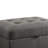 Grey Storage Ottoman
