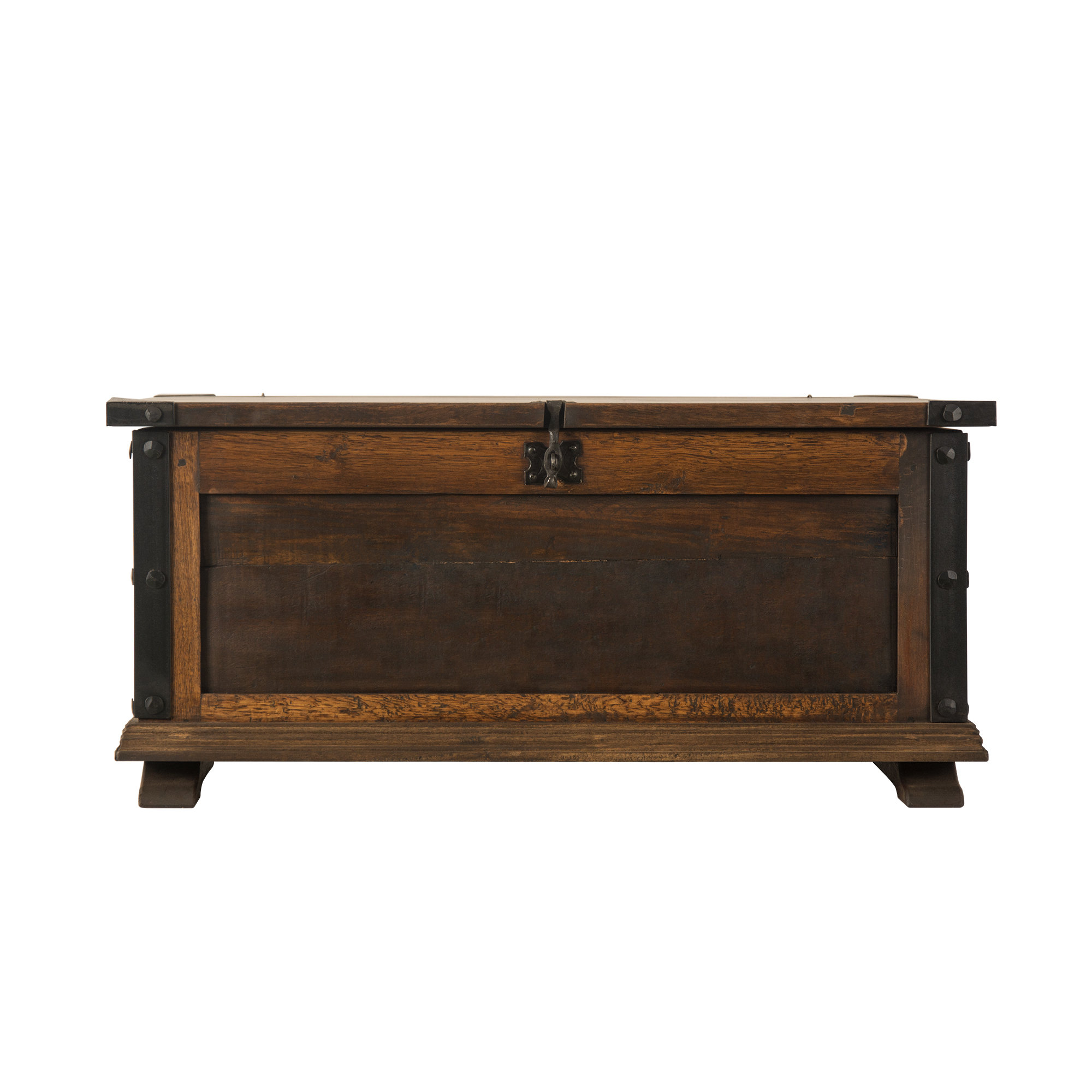 Breakwater Bay Oguz Solid + Manufactured Wood Vintage Trunk & Reviews