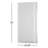 Belmore 28.25 - 29.25 x 72 Hinged Frameless Shower Door-30109619-38032668