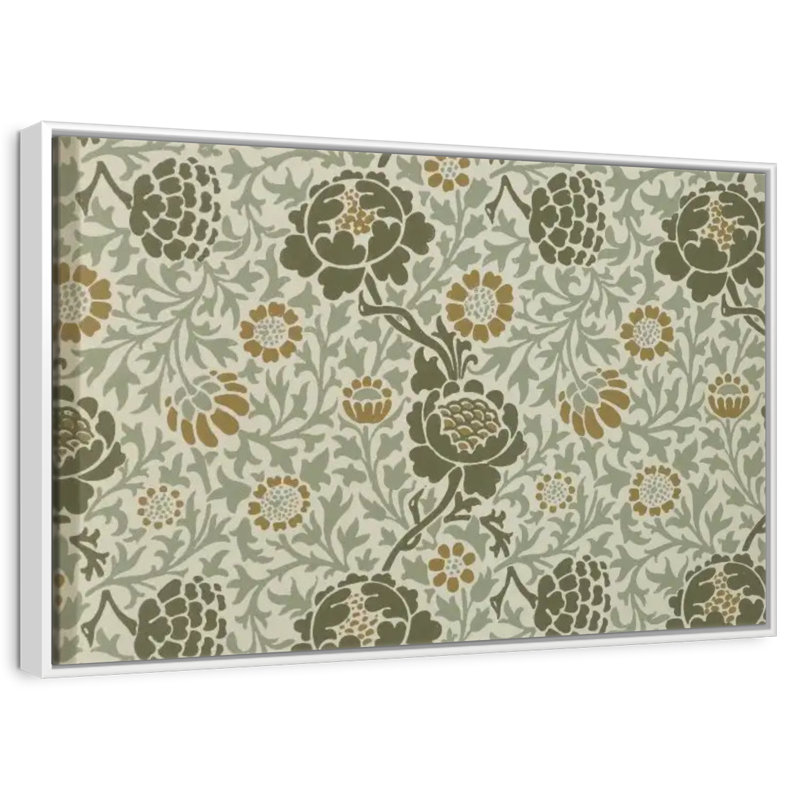 Grafton 1883, Cadre flottant blanc, 31 po x 21 po