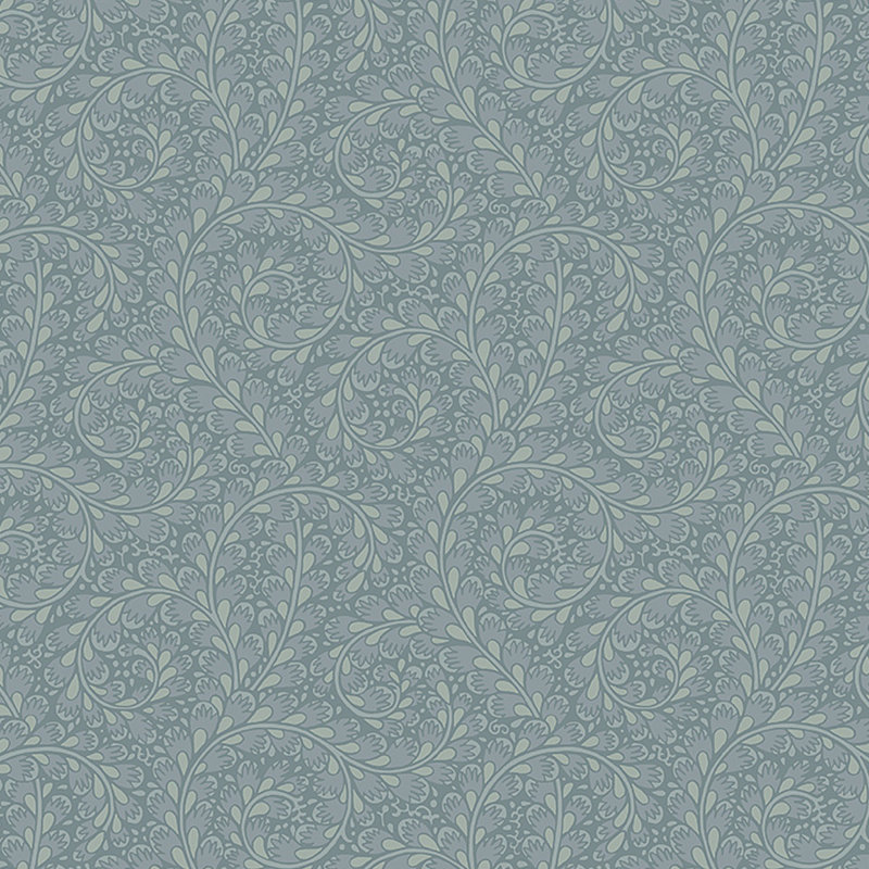Boråstapeter Wild Ferns Wallpaper, Blue