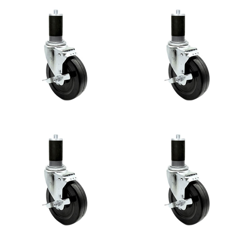 Hard Rubber Caster