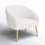 Fauteuil demi-tonneau l 30,5 po Barlow-1424639923