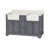 Emiliano 60'' Double Bathroom Vanity with Top-1715695971-1686589864