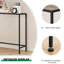 Console 31,5 po derrière le canapé, brun-97893437