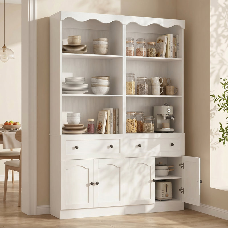 Armoire avec tiroirs en bois