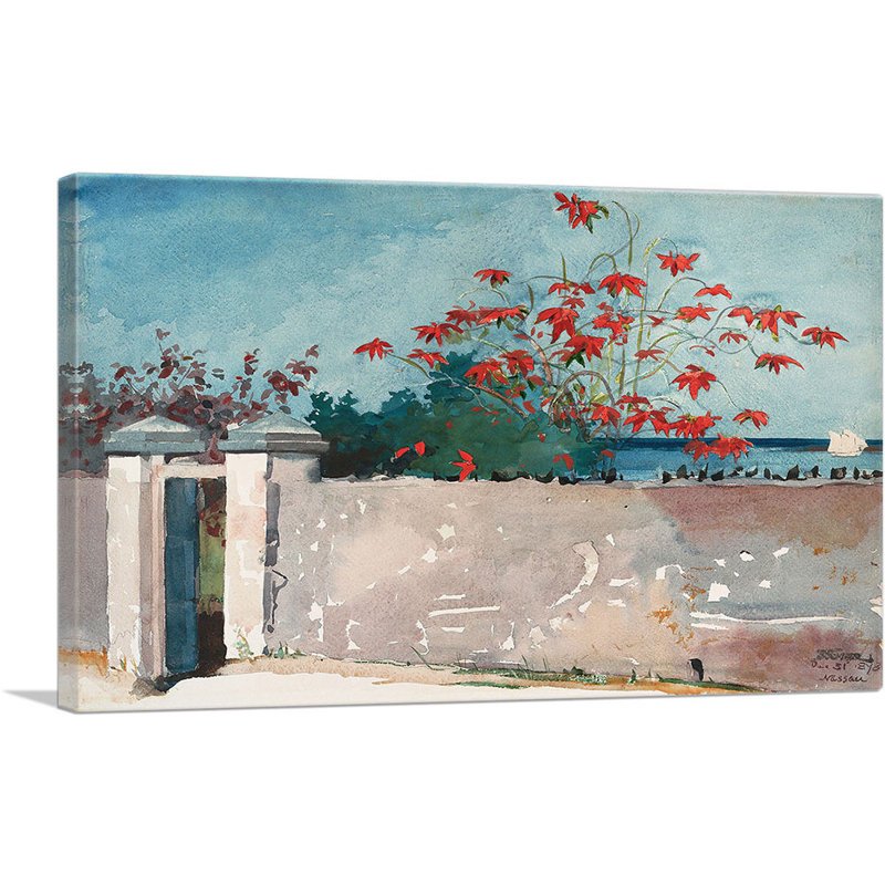 A Wall Nassau - impression, H 18 po x l 26 po x P 1,5 po