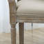Chaises de salle à manger en tissu bleu marine 2 - pratiques et élégantes 2 dans un dossier solide, facile d'entretien-870795153