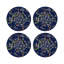 Ouroboros Vegan Leather Round Beaded Placemat-1054406728