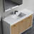 Dowell 48" Rectangular Drop-In Single Bathroom Sink with Overflow