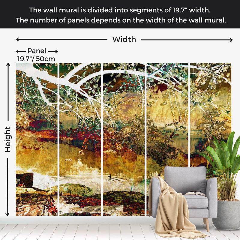 Wall Mural, 121" L x 157" W