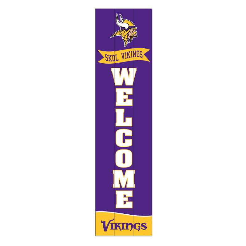 Enseigne murale 47 po NFL, NFL Minnesota Vikings