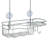  Ultimate Adhesive Shower Caddy In Chrome