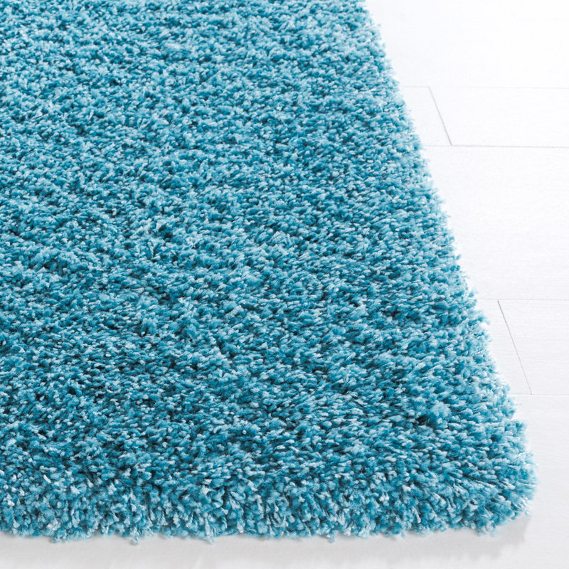 Shag Performance Solid Color Rug, Rectangle 3' x 5'