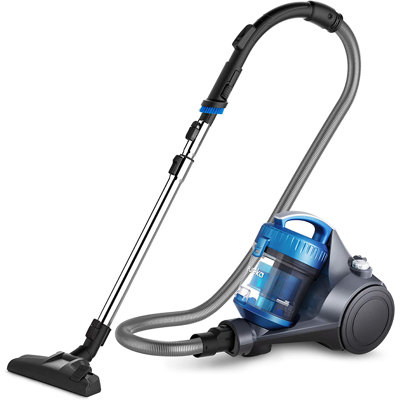 NEN110F Canister Vacuum, Lightweight, Multi-Surface Cleaning, Powerful Suction Compact Design