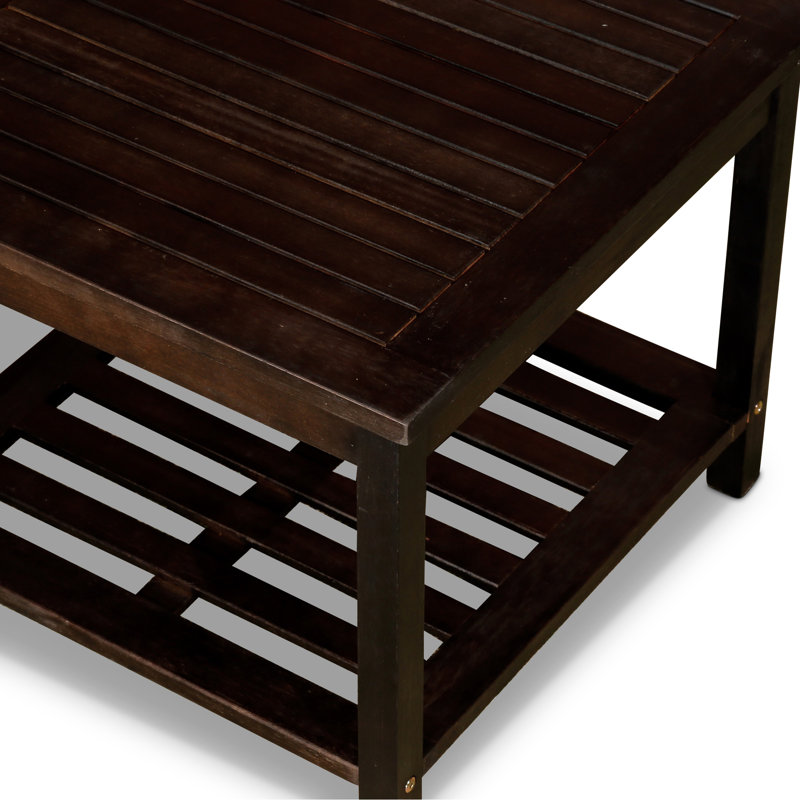 Table d'appoint en bois Eucalyptus