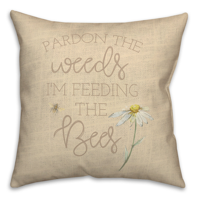 Reversible Throw Pillow, 16" x 16"