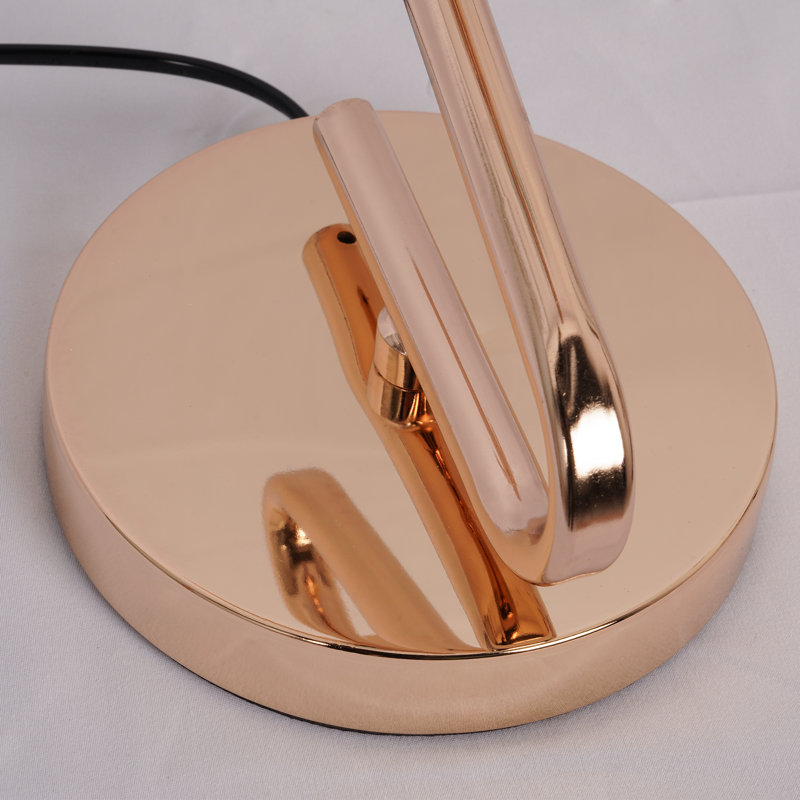 Lampe de table papillon colorée