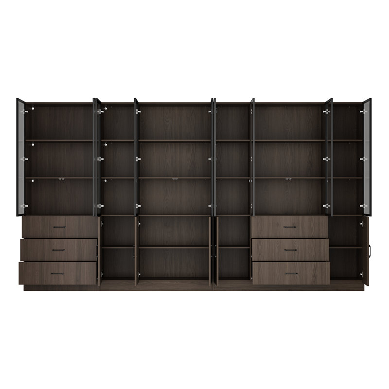 Tydrick 141.7'' Wide 6 - Drawer Filing Storage Cabinet