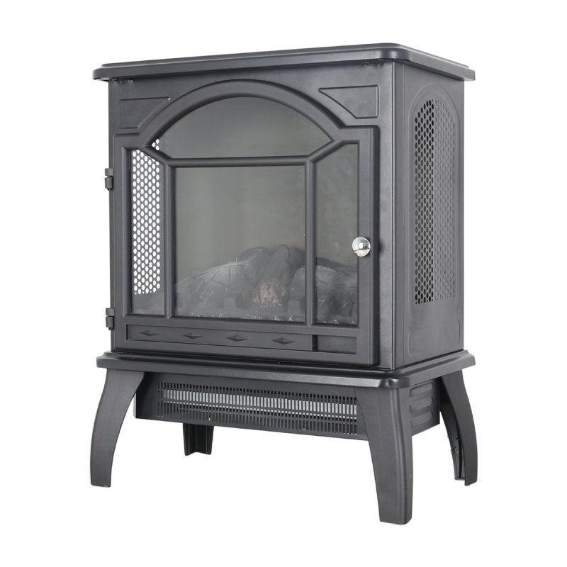 3D  Flame Electric Infrared Quartz Fireplace Stove with remote control