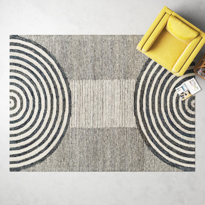 Uptown Performance Wool Geometric Indoor Rug