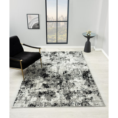 Tapis à motif abstrait