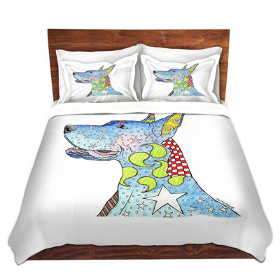 Ensemble de housse de couette great-danois