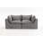 Boneless Cloud Couch Oversized Modular Sectional Sofa True Relax Comfy Couches Wide&Deep Seat Sofas For Living Room Furniture Sets, 2Seat-1439874457
