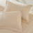 100% Cotton Puckered 3 Pc Reversible Comforter Set with Shams-95063025-95063030