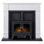 Oxford Adam 121cm W Electric Electric Fireplace Suite with 6824.28 BTU