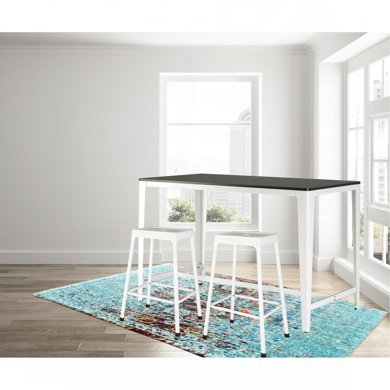 3 Pieces Monoco Farmhouse Counter Bistro