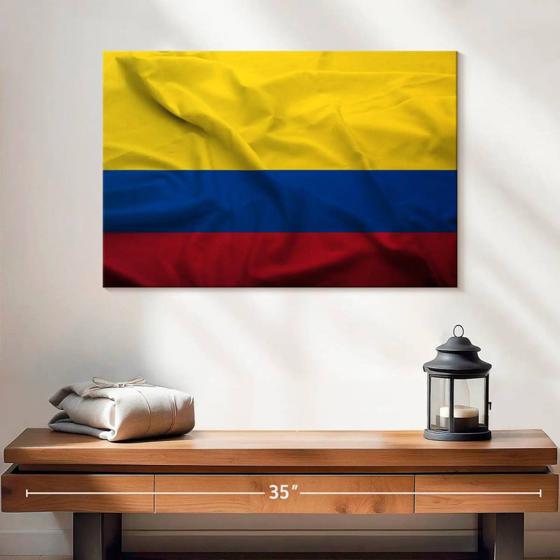 Borges Colombia Flag, 16" H x 24" W