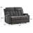 Brost Manual Recliner Loveseat with Cup Holders & Pocket Storage-121418404-102051325