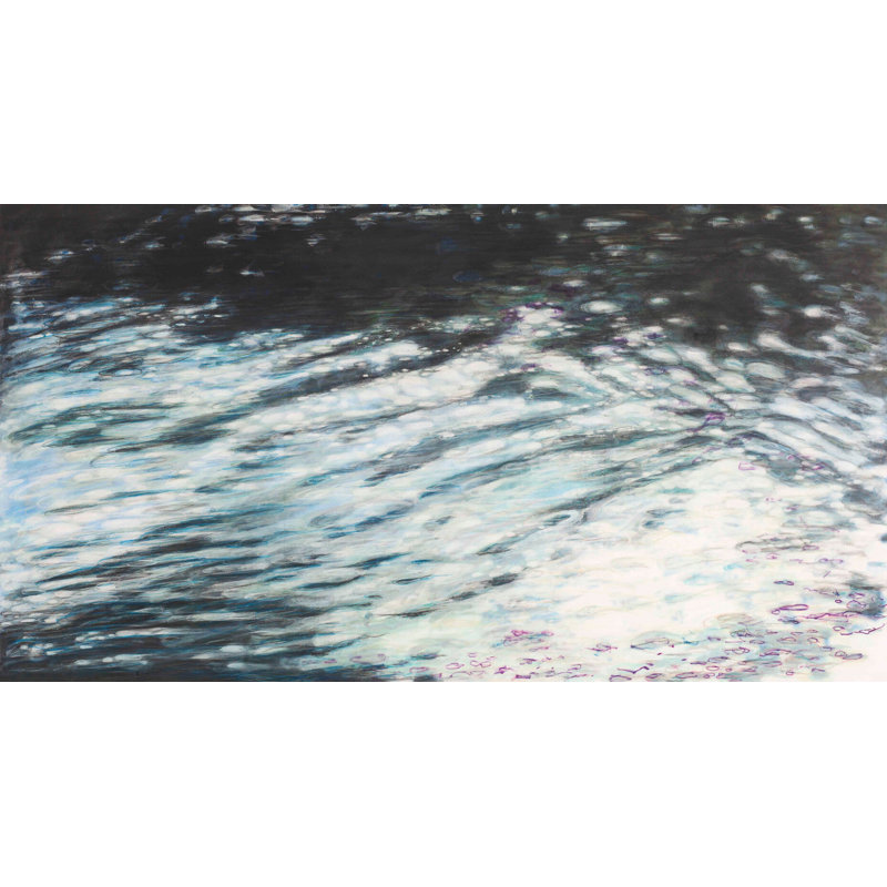 In the Shallows # 3 - Impression sur toile avec cadre flottant, H 30 po x l 60 po