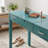 Kiralyn Writing Desk with Power Outlet-853299584