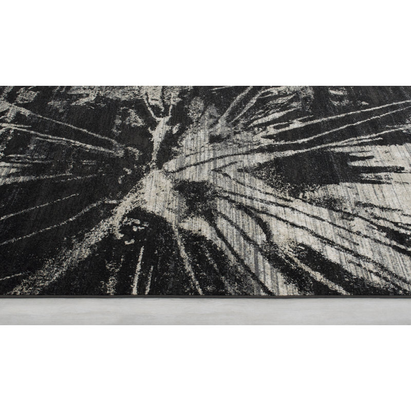 Hallsboro Abstract Indoor Rug, Rectangle 5' x 7'