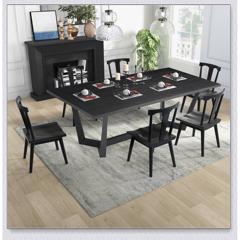 Table de salle à manger rectangulaire