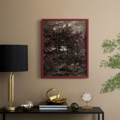 «Vintage Landscape», reproduction encadrée CIV - bois massif