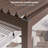 Solar LED Aluminum Pergola with Hand Crank Louver-108218757