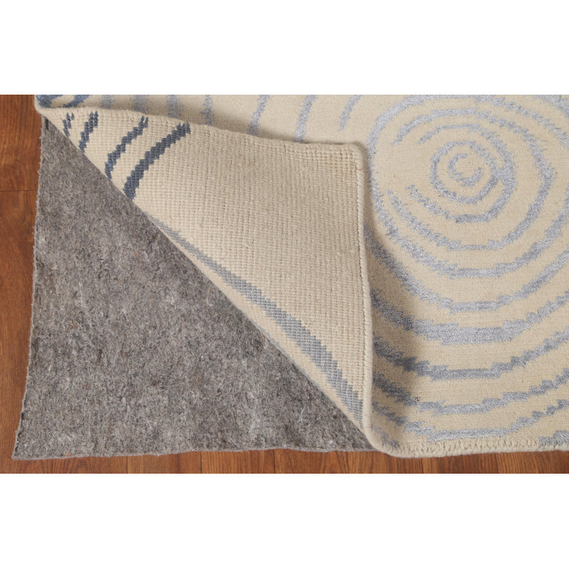 Modern Handmade Abstract Area Rug 6x8
