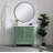 Hansford 36'' Single Bathroom Vanity with Marble Top-776193740