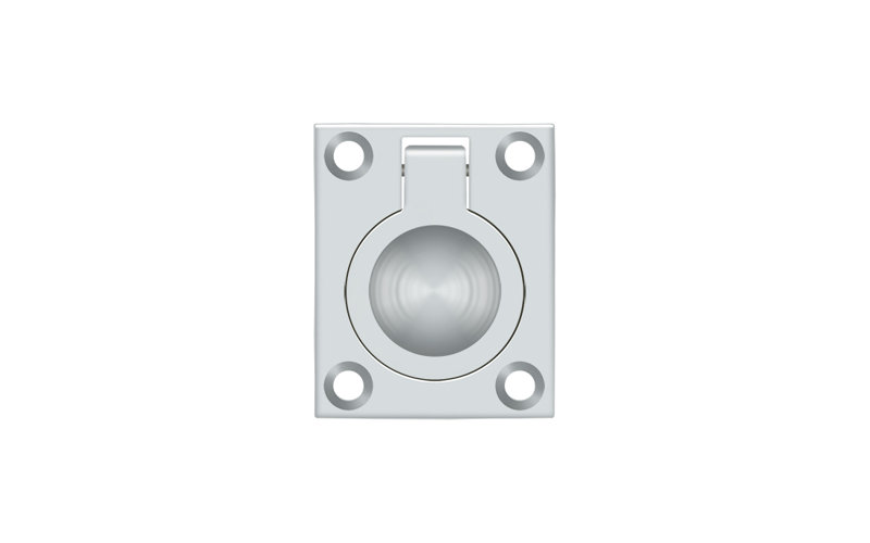 Ring Pull, Polished Chrome