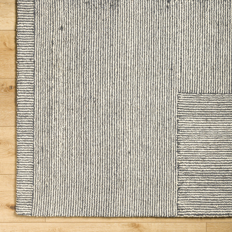Elmina Hand Tufted Wool Indoor Rug, Rectangle 2' x 3'